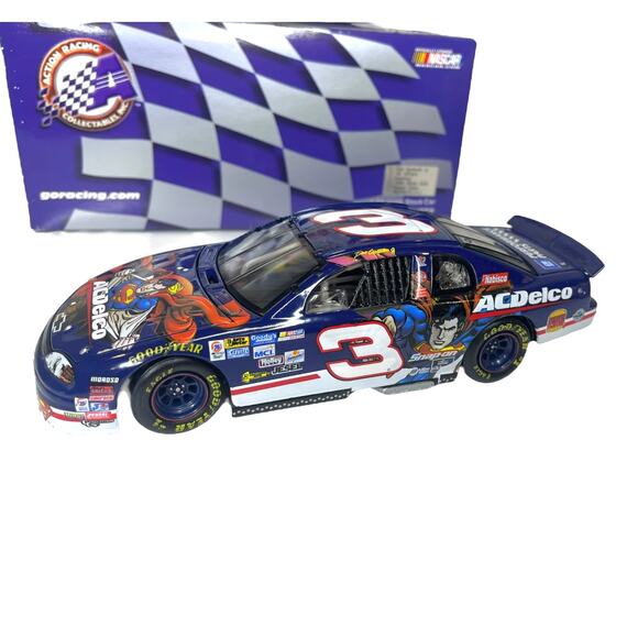 NEW Dale Earnhardt Jr #3 SUPERMAN AC DELCO 1:24 Scale Action 1999 Monte Carlo - Picture 2 of 13